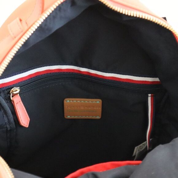 Tommy Hilfiger 69J51581 660 Women's Medium Phonix Pink Emily Nylon Backpack - Picture 11 of 11